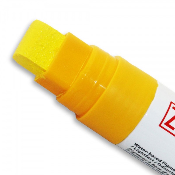 Yellow Acrylista Waterproof Pen - 15mm Nib